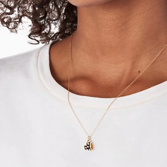 🆕 Kate Spade ♠️ New York Alice in Wonderland Teacup Mini Pendant Neclace NWT - Picture 2 of 6